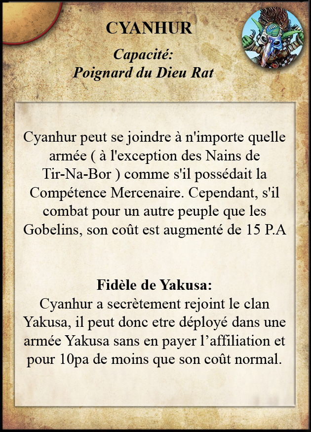 Poignard du Dieu Rat